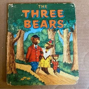 Vintage:  The Three Bears  Whitman Tell-A-Tale series.   Tales  1945